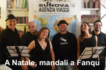 Suonova - Copertina del 45 giri "A Natale mandali a Fanqu"