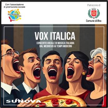 Suonova presentano Vox Italica a Villa Burba a Rho il 3 ottobre 2025.